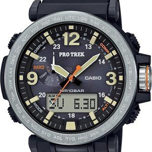 Casio Pro Trek Men's Tough Solar Triple Sensor 51mm Watch PRG-600-1